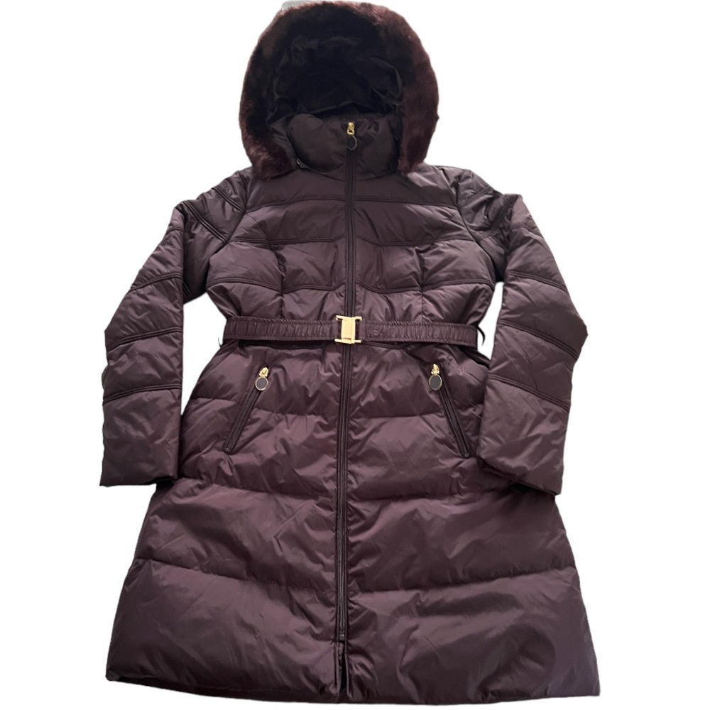 NWOT Tahari Mali Puffer Coat - Picture 3 of 15